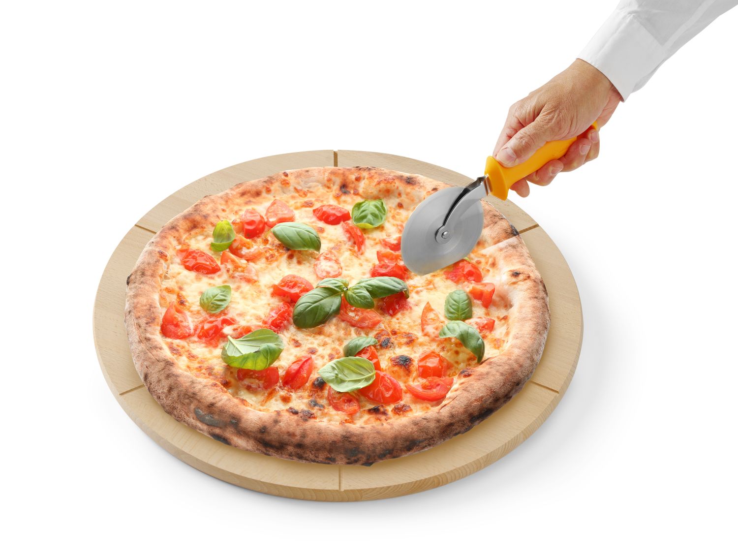 Prkénko na servírování pizzy, HENDI, ⌀300mm 505540