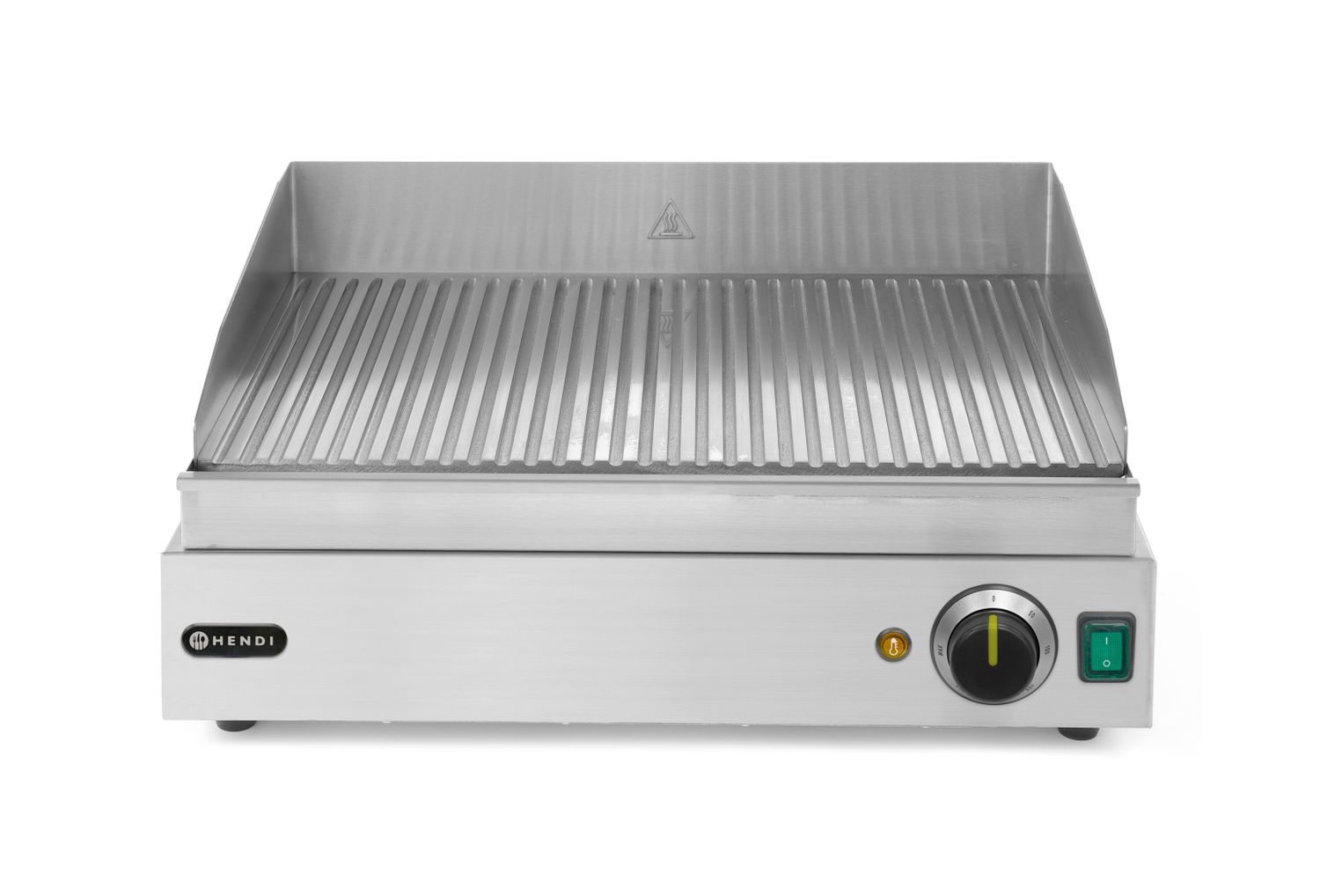 Elektrická grilovací plotna, HENDI, Profi Line, drážkovaná, 230V/2400W, 527x404x(H)233mm