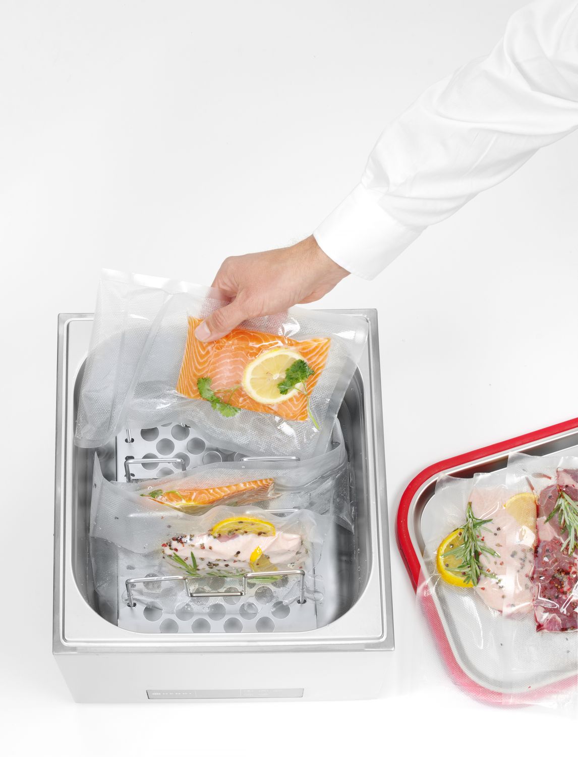 Zařízení na sous vide GN 2/3, HENDI, 13L, 230V/400W, 343x395x(H)255mm GN 2/3 HENDI 225264