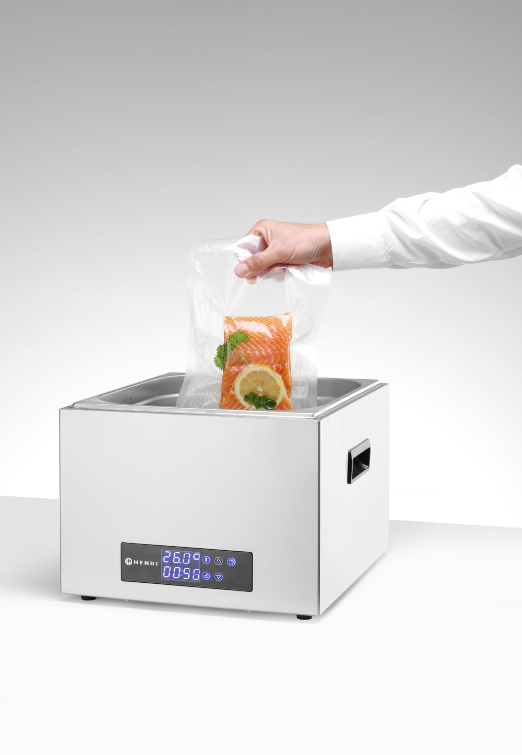 Zařízení na sous vide GN 2/3, HENDI, 13L, 230V/400W, 343x395x(H)255mm GN 2/3 HENDI 225264