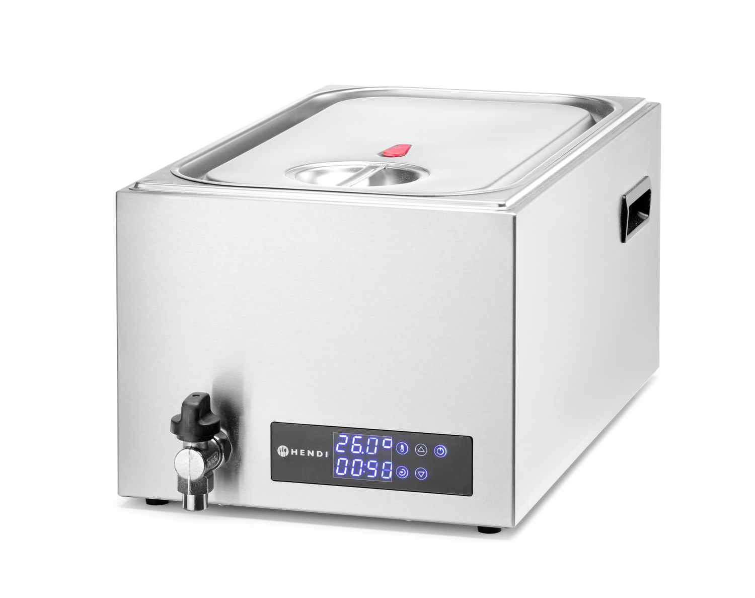 Zařízení Sous Vide GN 1/1, HENDI, 20L, 230V/600W, 350x680x(H)275mm HE 225448