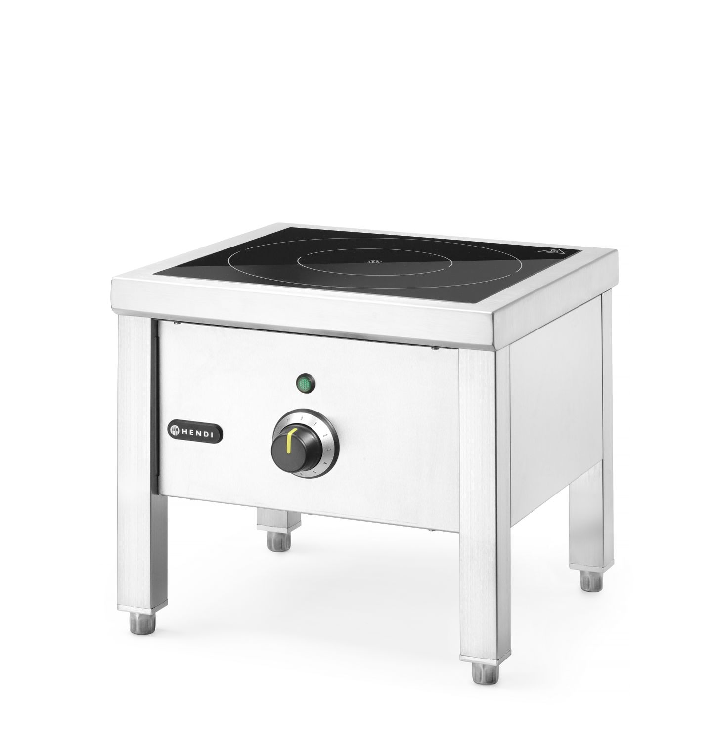 Indukční vařič - stolička, HENDI, 400V/5000W, 422x400x(H)366mm 237670