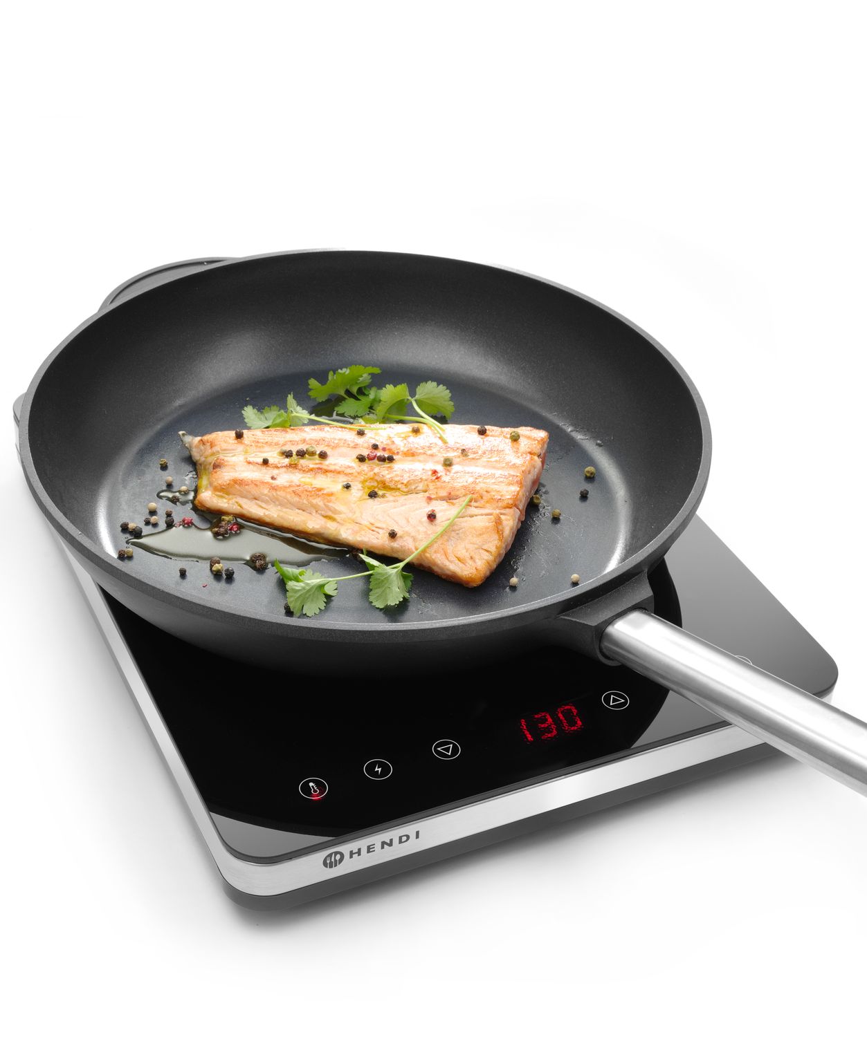 Indukční vařič model 2000, HENDI, Kitchen Line, 230V/2000W, 295x400x(H)42mm KOD: 239230