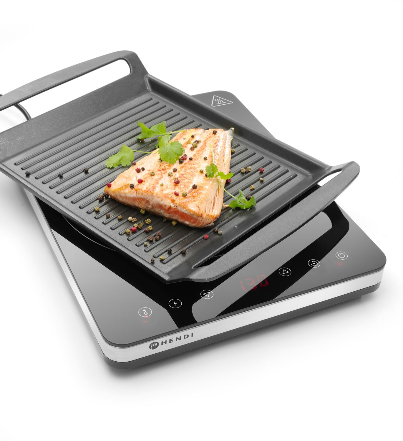 Indukční vařič model 2000, HENDI, Kitchen Line, 230V/2000W, 295x400x(H)42mm KOD: 239230