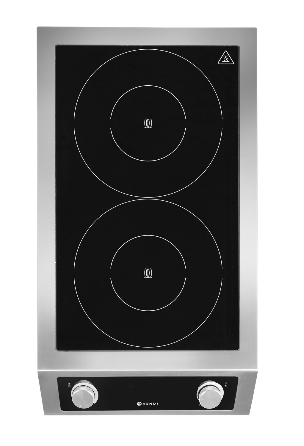 Dvojitý indukční vařič model 7000, HENDI, Profi Line, 400V/7000W, 405x700x(H)145mm 239346
