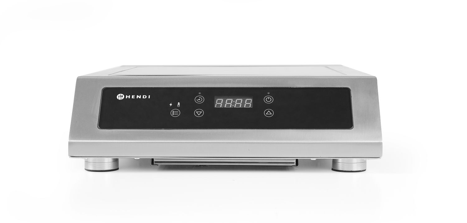Indukční vařič 3500 D XL, HENDI, Profi Line, 230V/3500W, 390x490x(H)120mm KÓD: 239698
