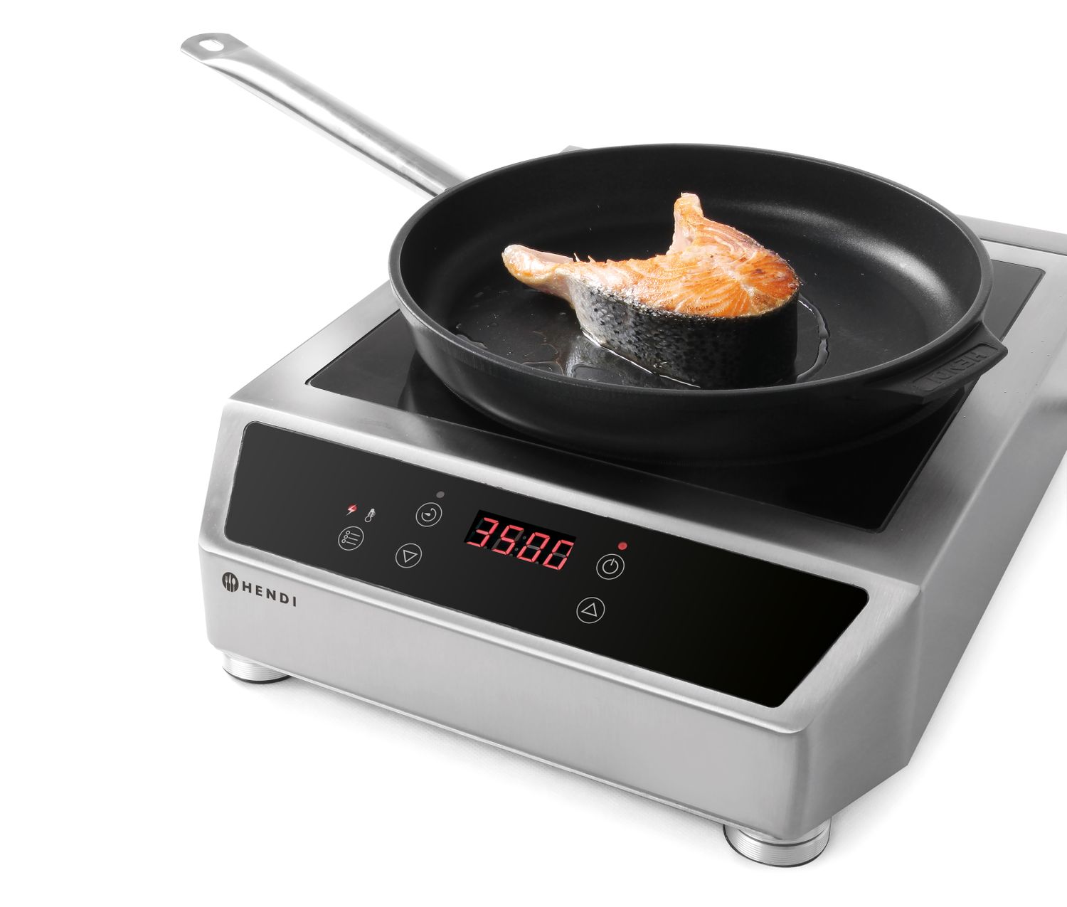 Indukční vařič 3500 D, HENDI, Profi Line, 230V/3500W, 342x431x(H)116mm Kód 239711