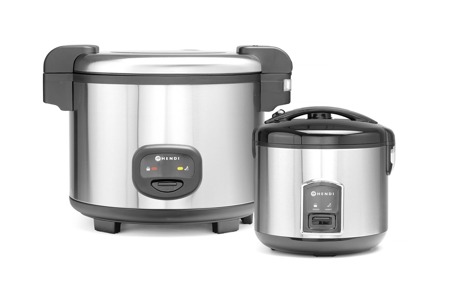 Zařízení na vaření rýže a obilovin Profi Line s funkcí vaření v páře, 1,8 l, HENDI, Profi Line, 1,8L, 230V/700W, ⌀280x(H)285mm 240410