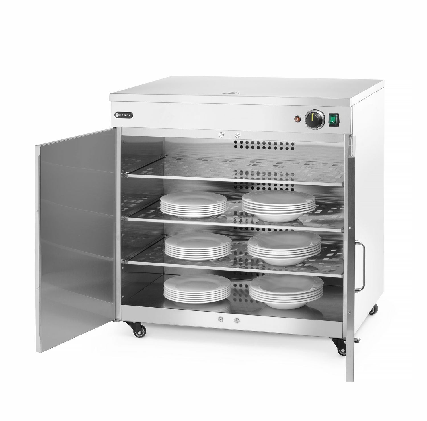 Dvojitý ohřívač talířů, HENDI, 230V/800W, 735x589x(H)766mm