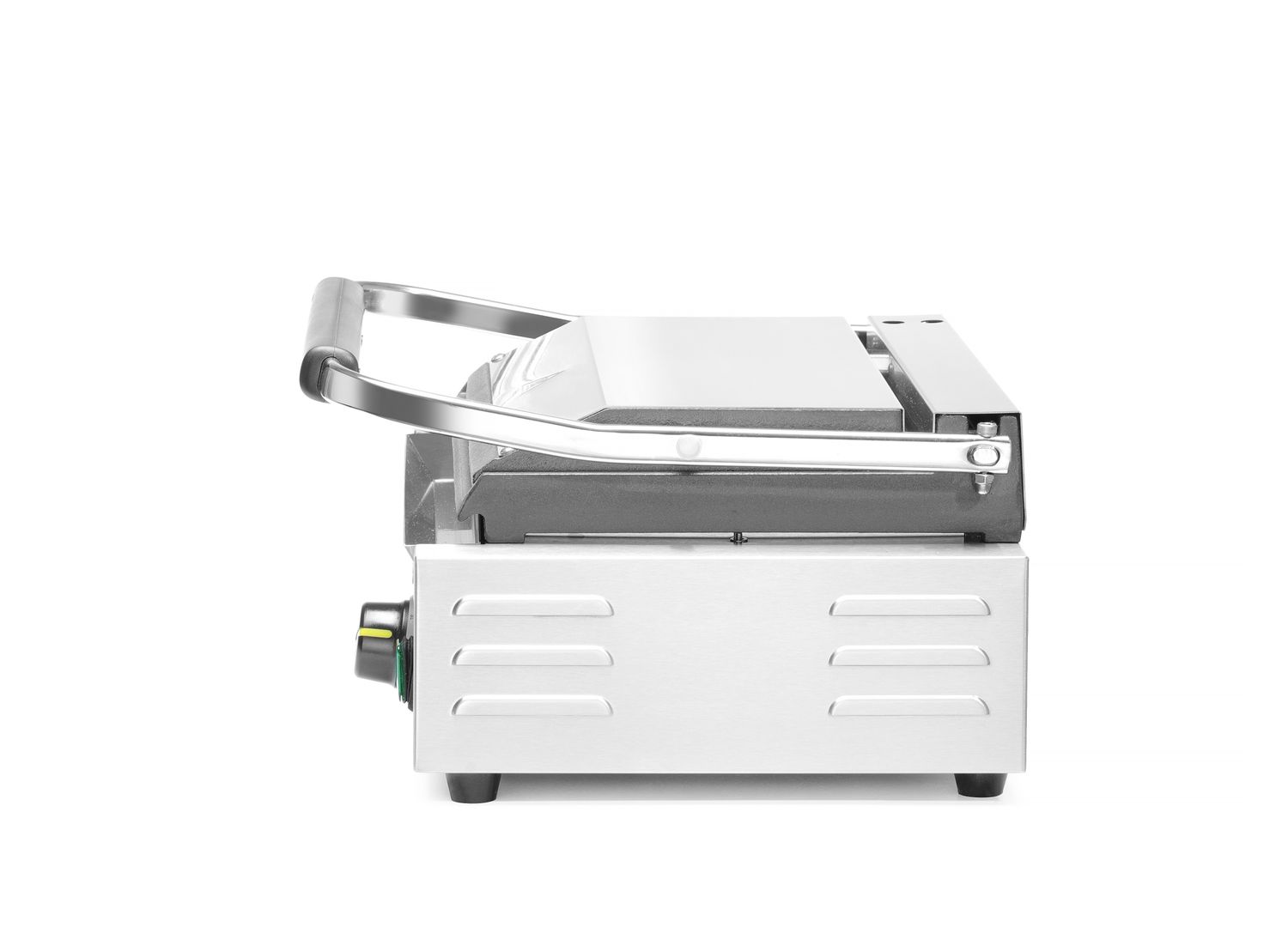 Kontaktní gril Panini, HENDI, drážkovaný vrch a hladké dno, 230V/2200W, 430x375x(H)216mm PANINI 263662