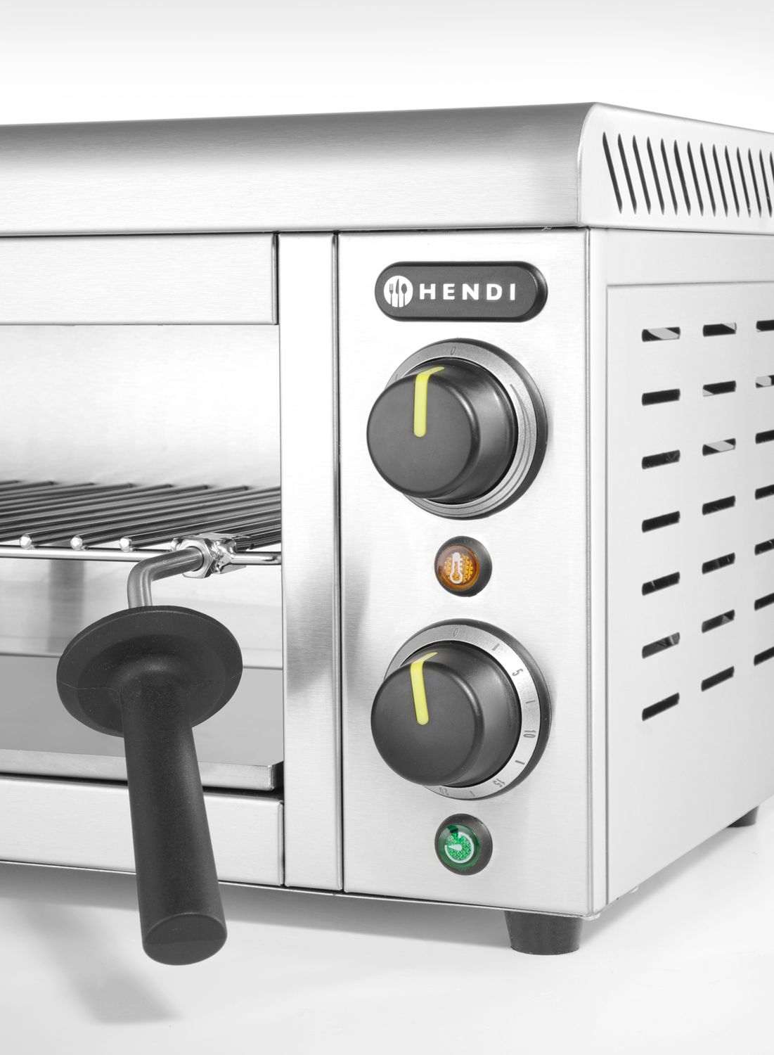 Opekač s možností nástěnné montáže, HENDI, 230V/2000W, 610x450x(H)275mm 264119
