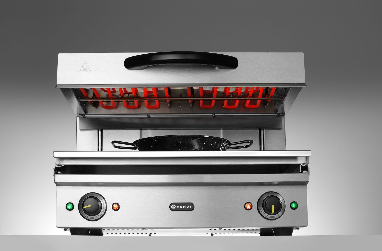 Salamander s posuvným ramenem 600, HENDI, 230V/3600W, 620x520x(H)530mm HENDI  600 264706