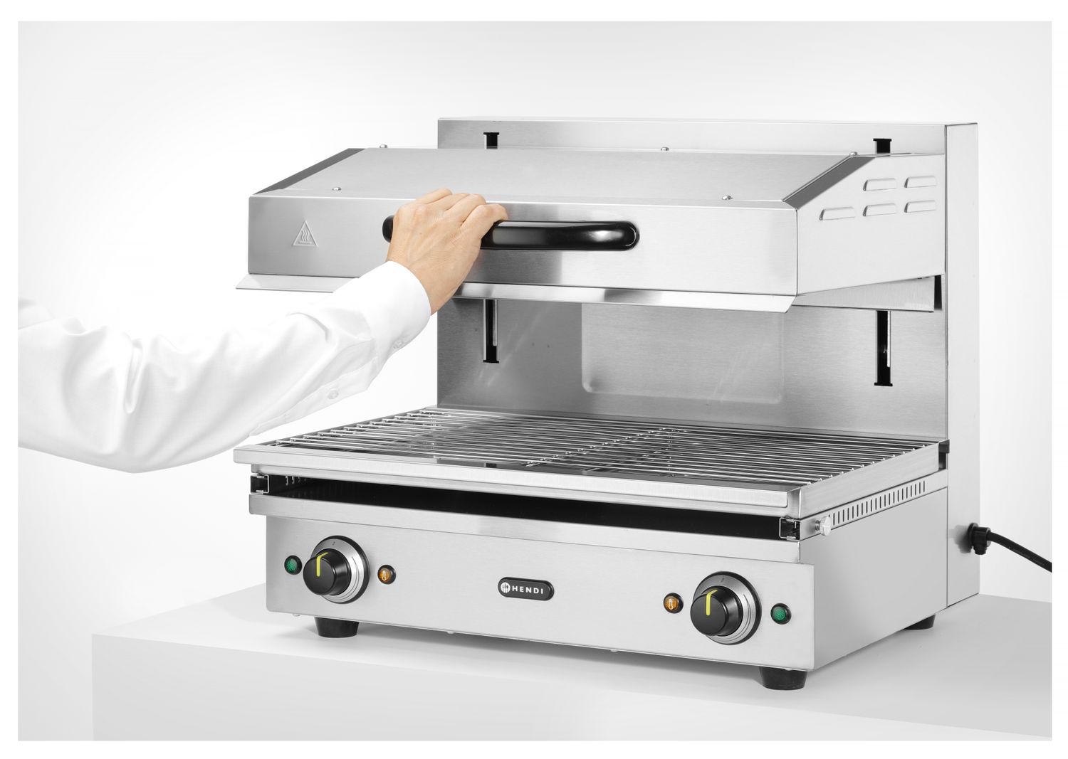 Salamander s posuvným ramenem 600, HENDI, 230V/3600W, 620x520x(H)530mm HENDI  600 264706