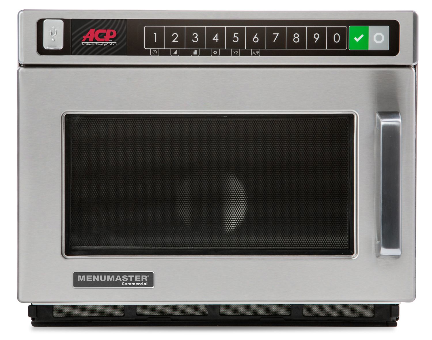 Mikrovlnná trouba 3100/2100 W, 100 programů, Menumaster, 17L, 230V/3100W, 419x578x(H)343mm 17L, 100 programů, 2 magnetrony, 3100/2100 W