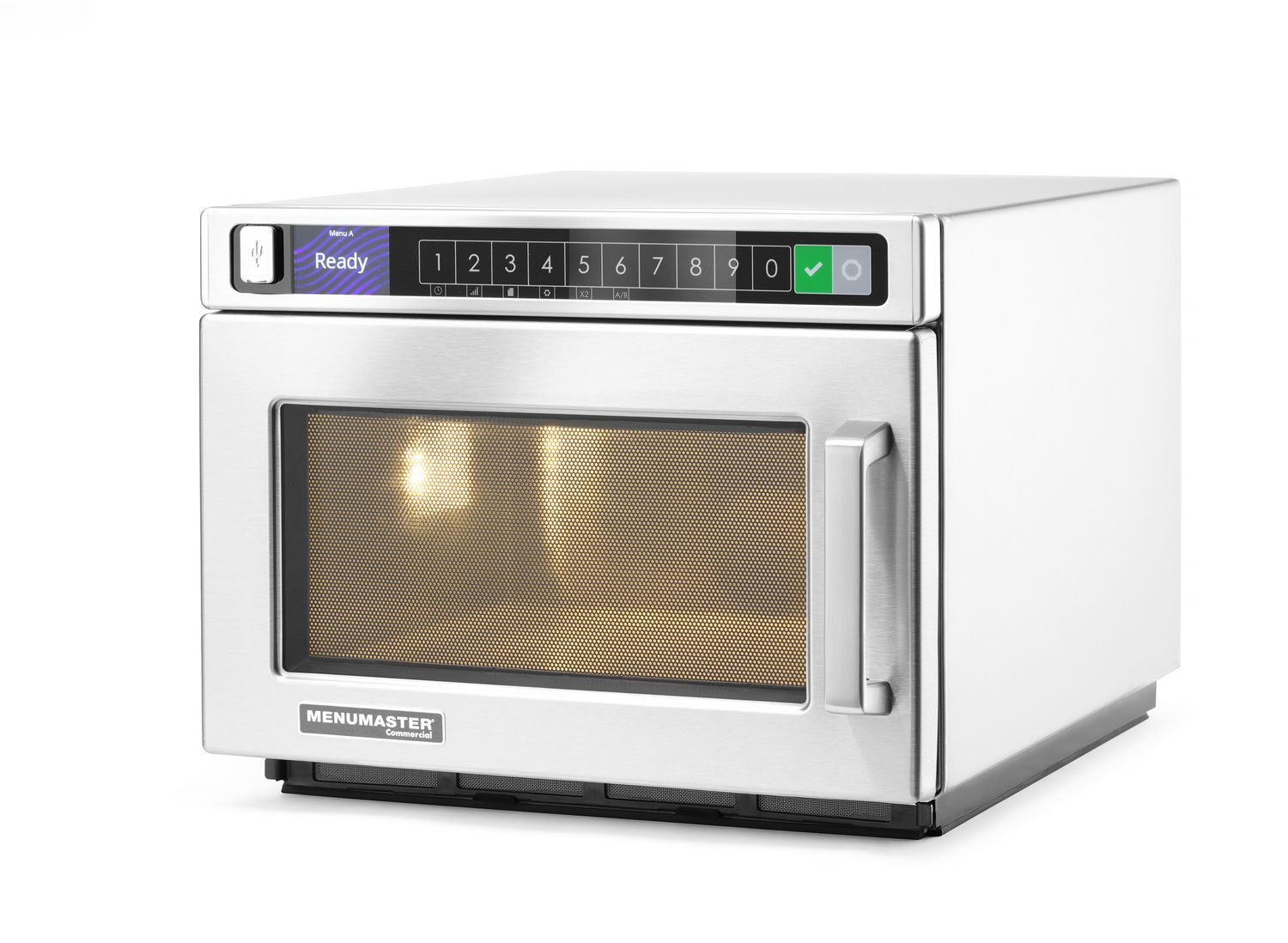 Mikrovlnná trouba 2900/1800 W, 100 programů, Menumaster, 17L, 230V/2900W, 419x578x(H)343mm 17L, 100 programů, 2 magnetrony, 2900W/1800W