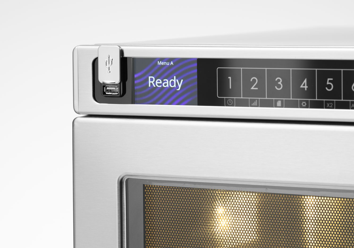 Mikrovlnná trouba 2900/1800 W, 100 programů, Menumaster, 17L, 230V/2900W, 419x578x(H)343mm 17L, 100 programů, 2 magnetrony, 2900W/1800W