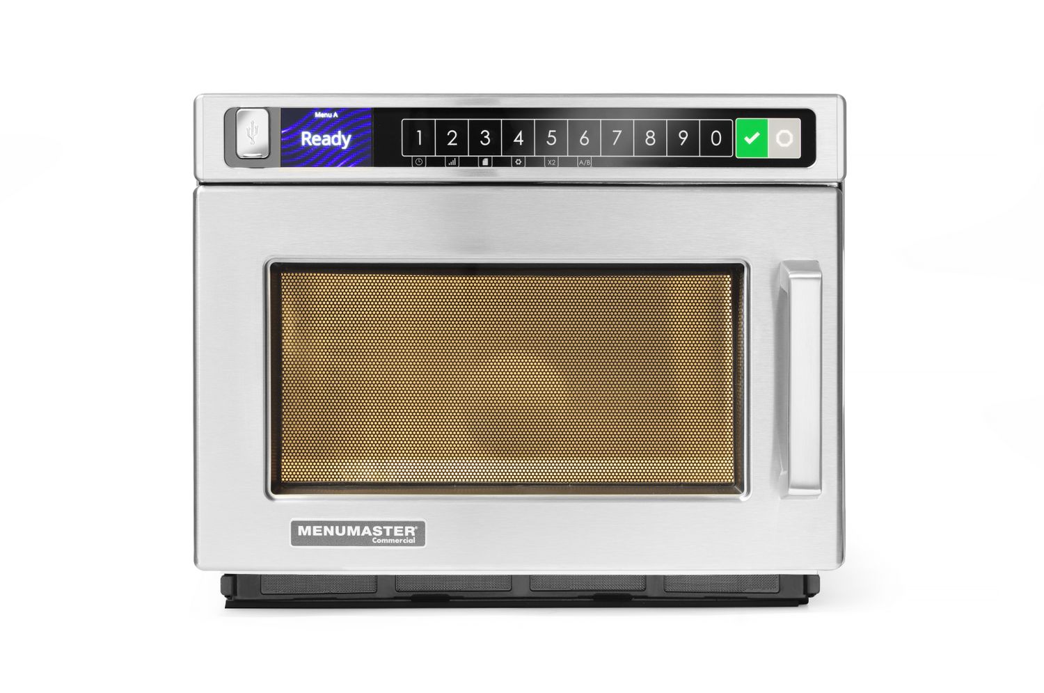 Mikrovlnná trouba MENUMASTER 2300/1400 W, 17 l, 100 programů, HENDI, 17L, 230V/2300W, 419x578x(H)343mm 17L, 100 programů, 2 magnetrony, 2300W/1400 W