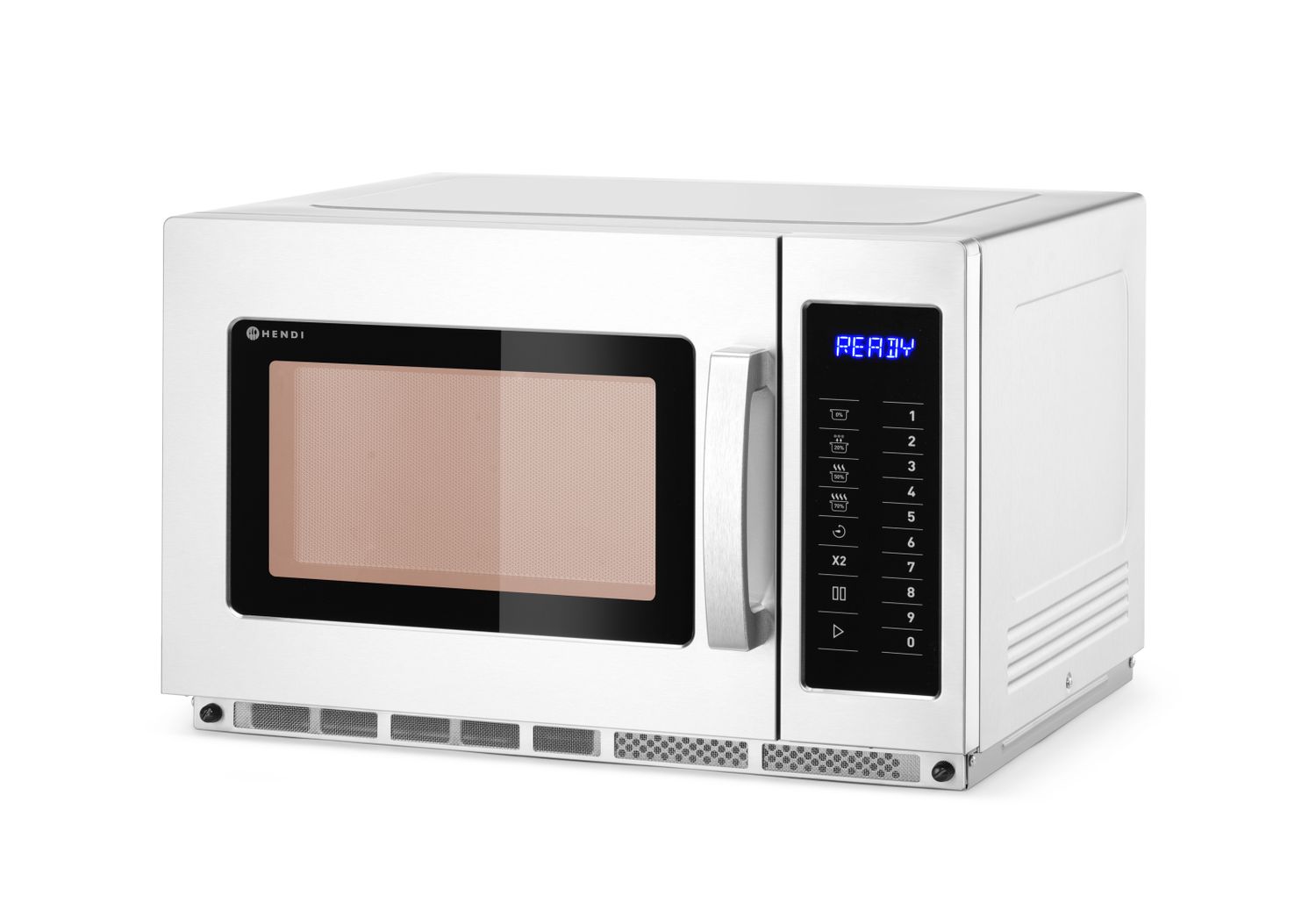 Mikrovlnná trouba s možností programování 1800 W, HENDI, 34L, 230V/3000W, 572x520x(H)363mm 281369