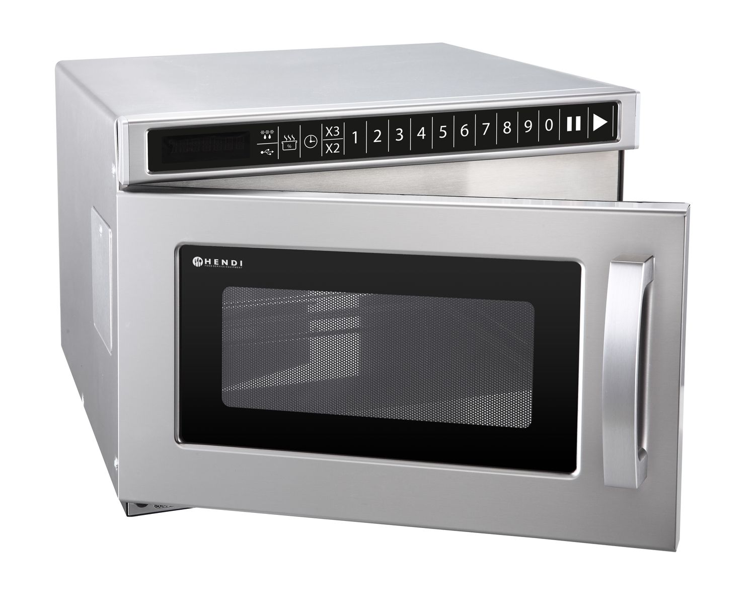 Mikrovlnná trouba s možností programování a USB portem 1800 W, HENDI, 230V/3000W, 560x419x(H)336mm 281376