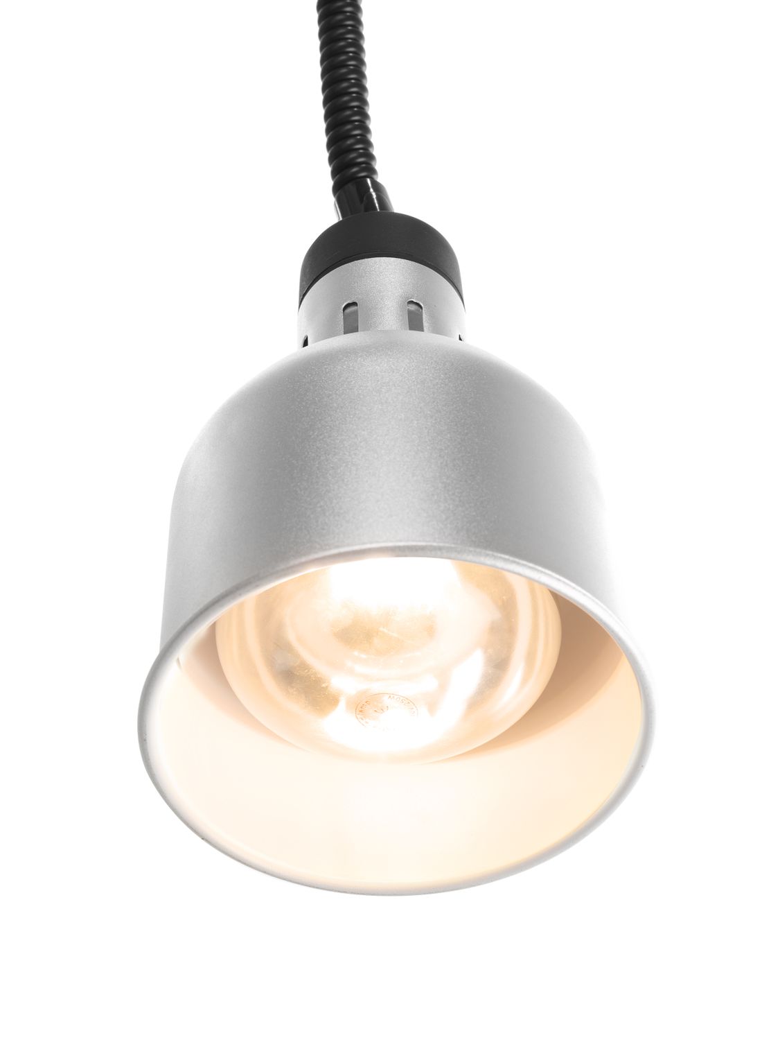 Ohřívací lampa, válcová, HENDI, Stříbrná, 230V/250W, ⌀175x(H)250mm
