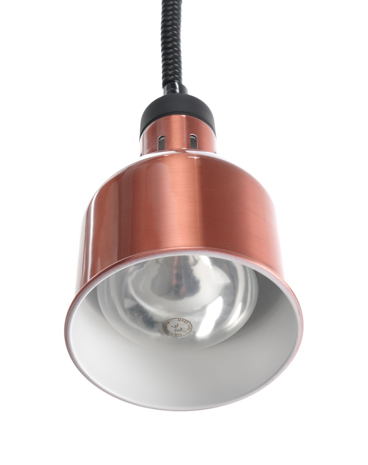 Ohřívací lampa, válcová, HENDI, Měděná, 230V/250W, ⌀175x(H)250mm