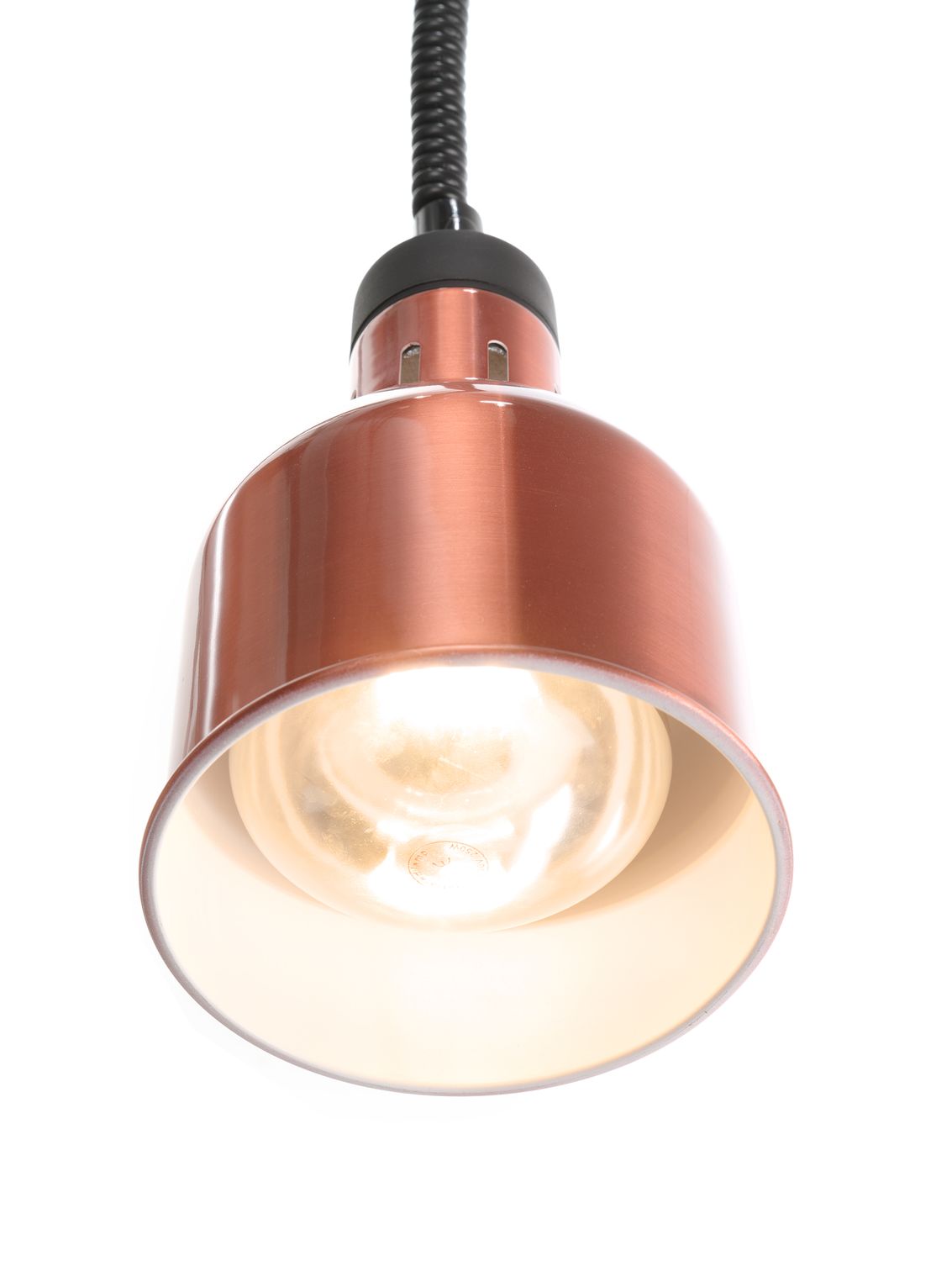Ohřívací lampa, válcová, HENDI, Měděná, 230V/250W, ⌀175x(H)250mm