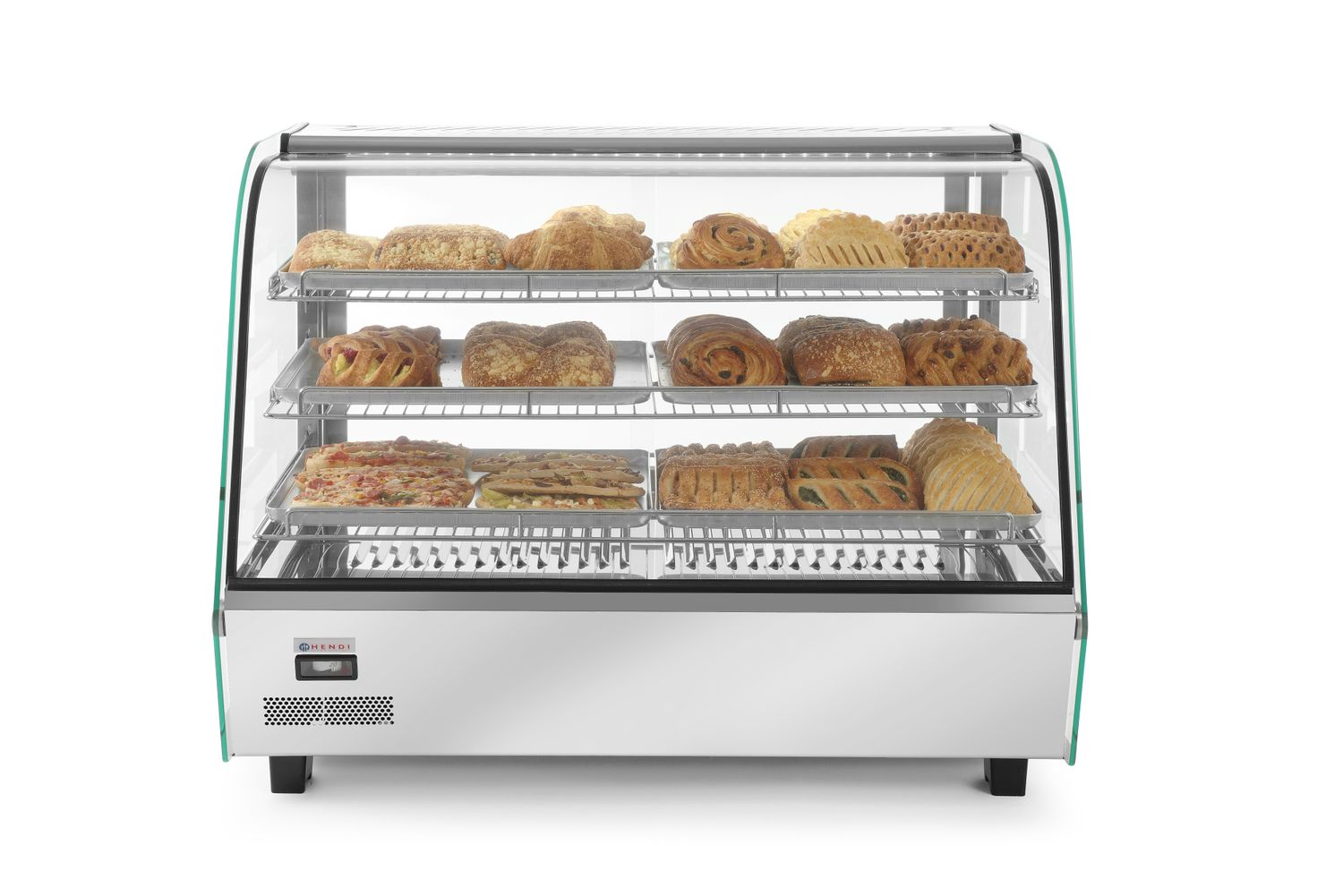 Vyhřívaný pultový displej, HENDI, 160 litrů, 230V/1500W, 885x570x(H)680mm 233733