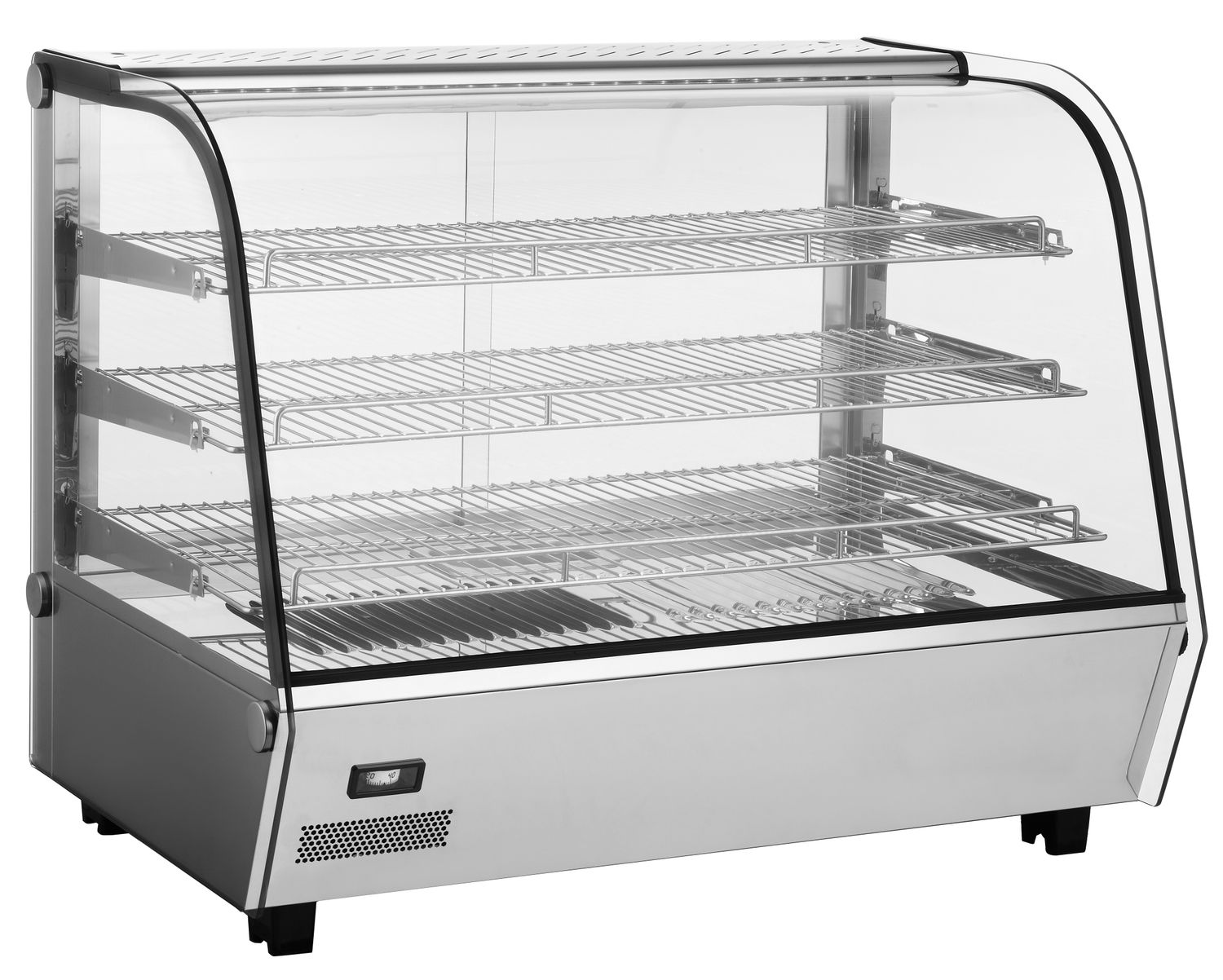 Vyhřívaný pultový displej, HENDI, 160 litrů, 230V/1500W, 885x570x(H)680mm 233733