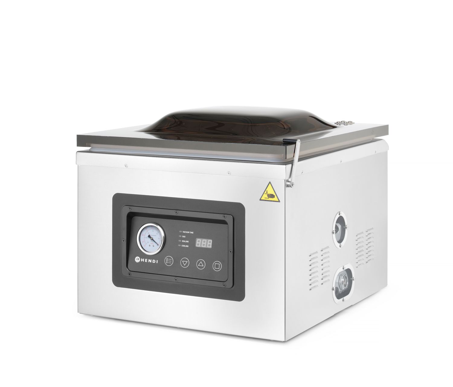 Vakuová balička Profi Line – komorová, HENDI, Profi Line, Svařovací lišta 410 mm, 230V/1100W, 510x625x(H)455mm