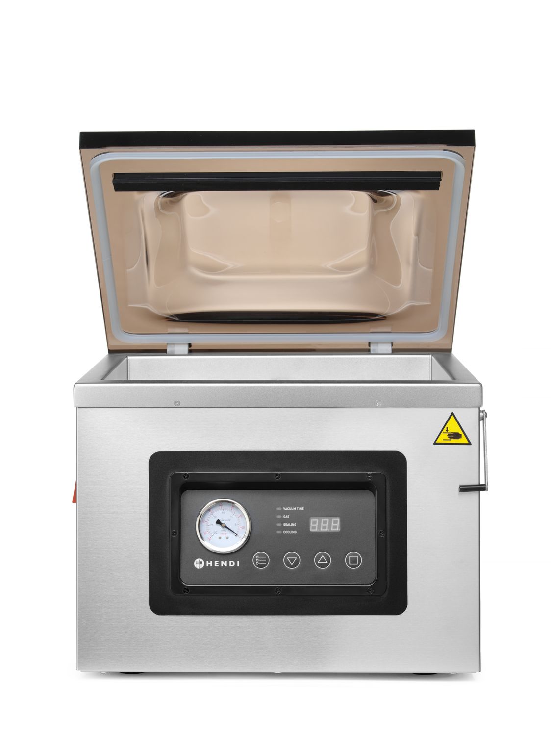 Vakuová balička Profi Line – komorová, HENDI, Profi Line, Svařovací lišta 410 mm, 230V/1100W, 510x625x(H)455mm
