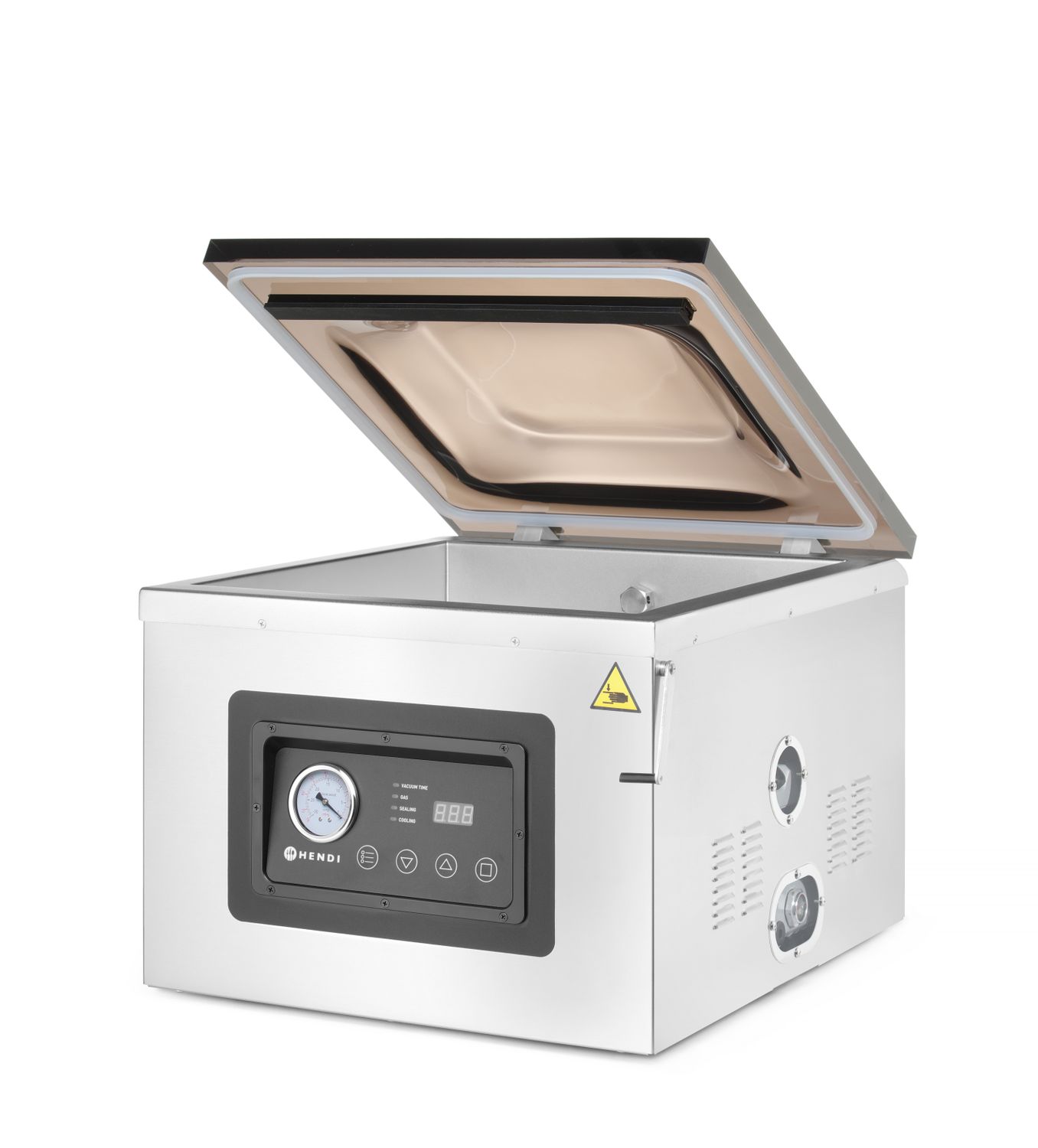 Vakuová balička Profi Line – komorová, HENDI, Profi Line, Svařovací lišta 410 mm, 230V/1100W, 510x625x(H)455mm