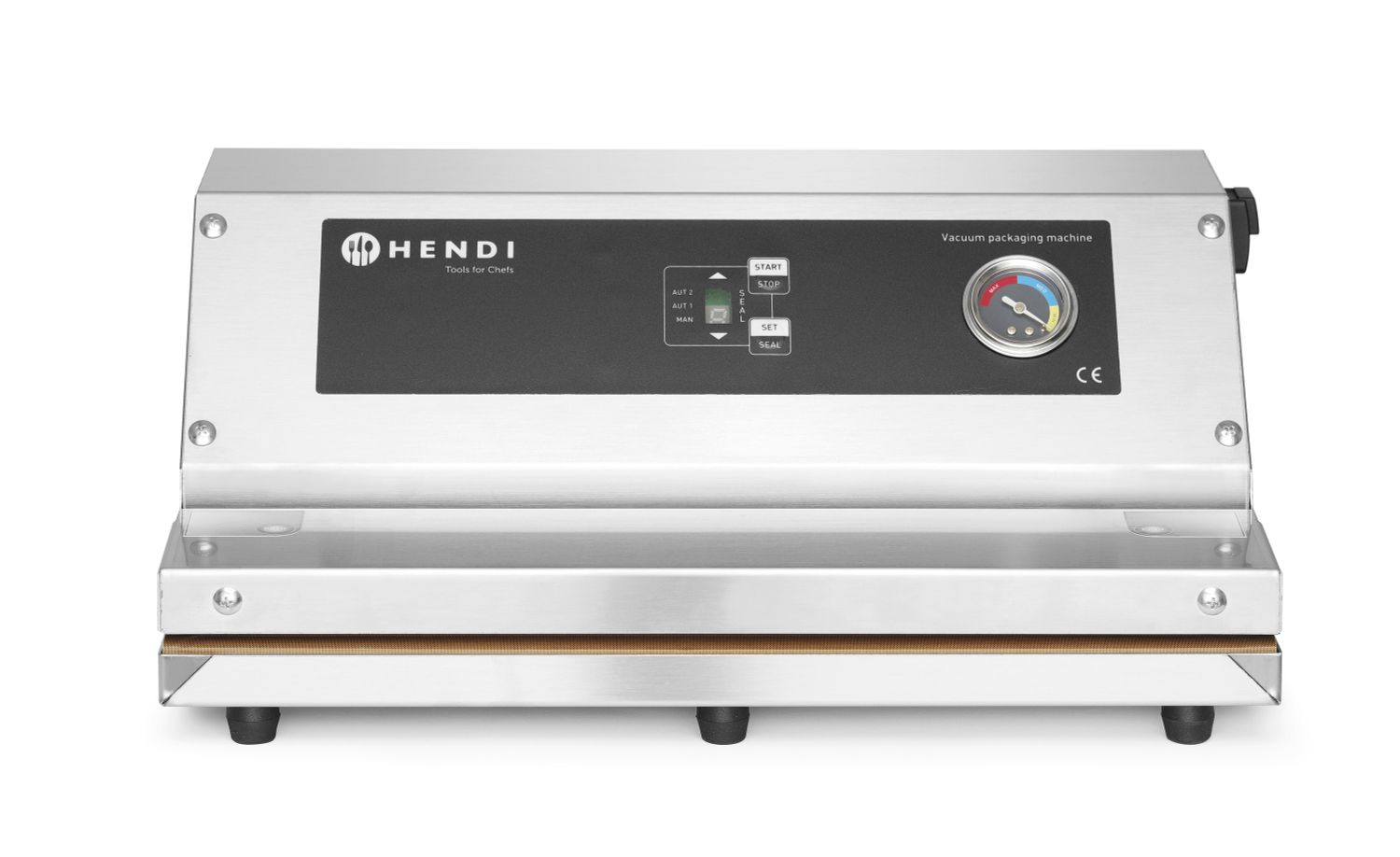 Vakuová balička – lištová, HENDI, Profi Line, Svářecí lišta 350 mm, 230V/250W, 383x293x(H)175mm