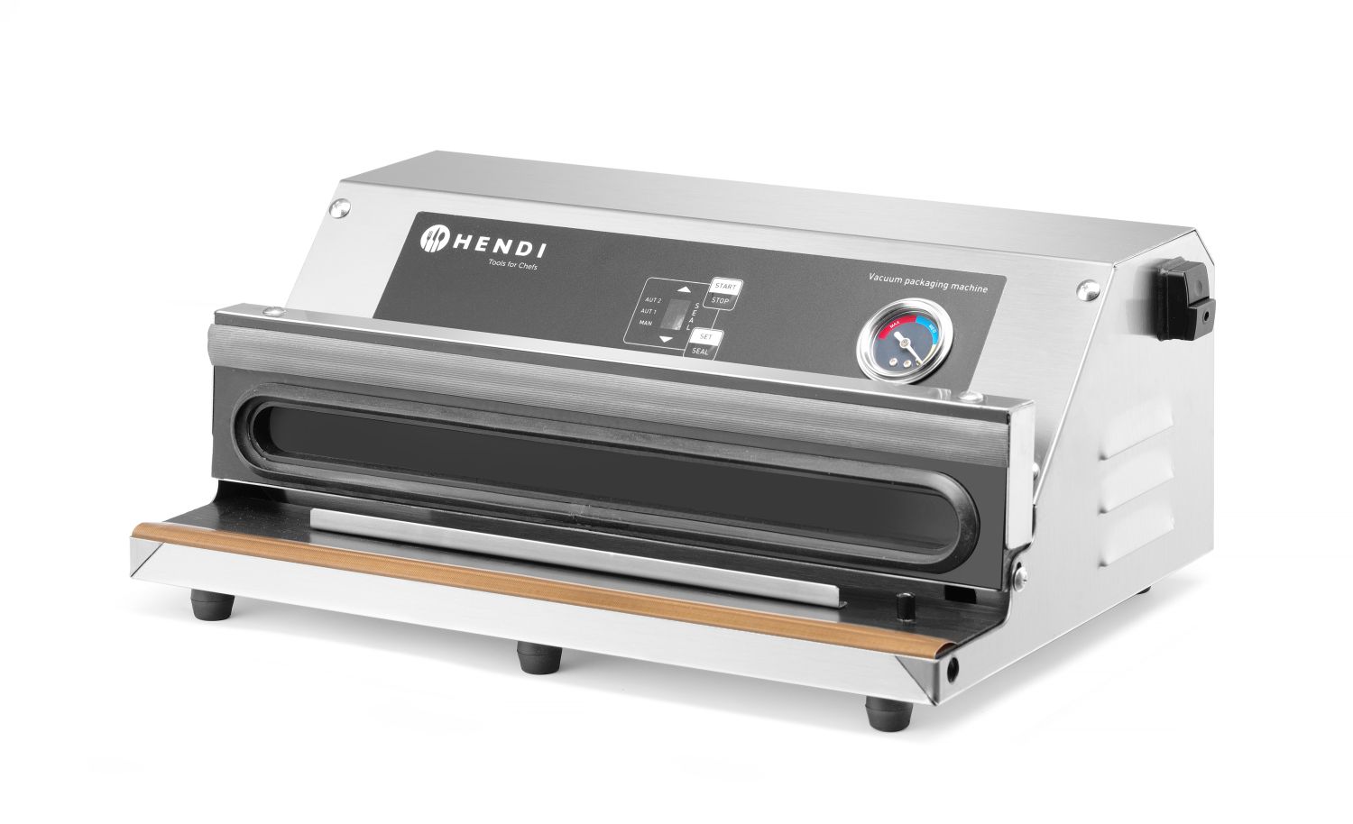 Vakuová balička – lištová, HENDI, Profi Line, Svářecí lišta 350 mm, 230V/250W, 383x293x(H)175mm