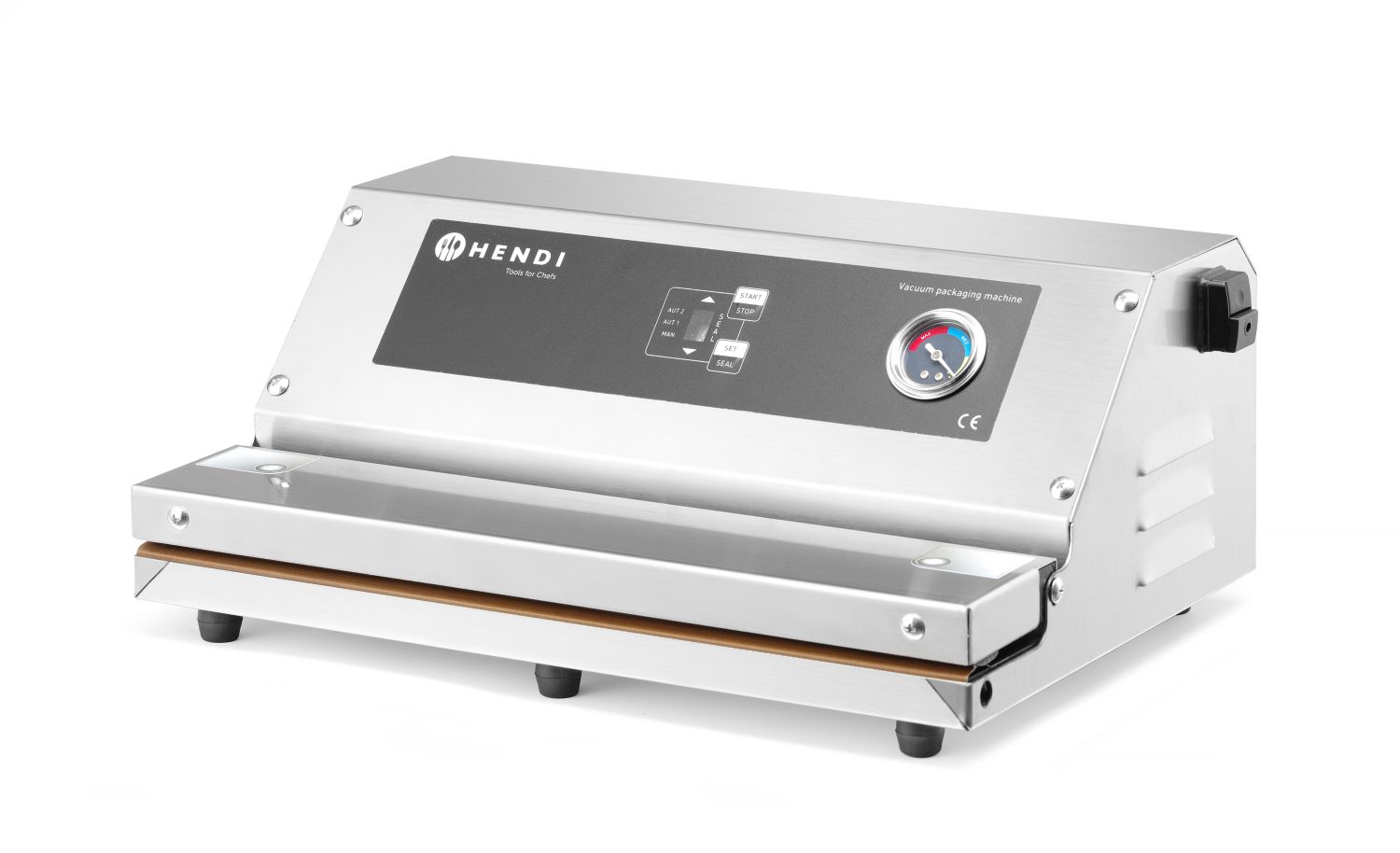 Vakuová balička – lištová, HENDI, Profi Line, Svářecí lišta 350 mm, 230V/250W, 383x293x(H)175mm