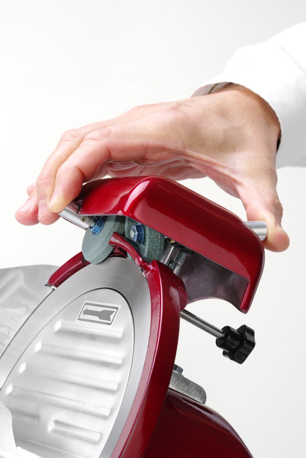 Kráječ Profi Line 250, red edition, HENDI, Profi Line, 220-240V/320W, 514x484x(H)373mm