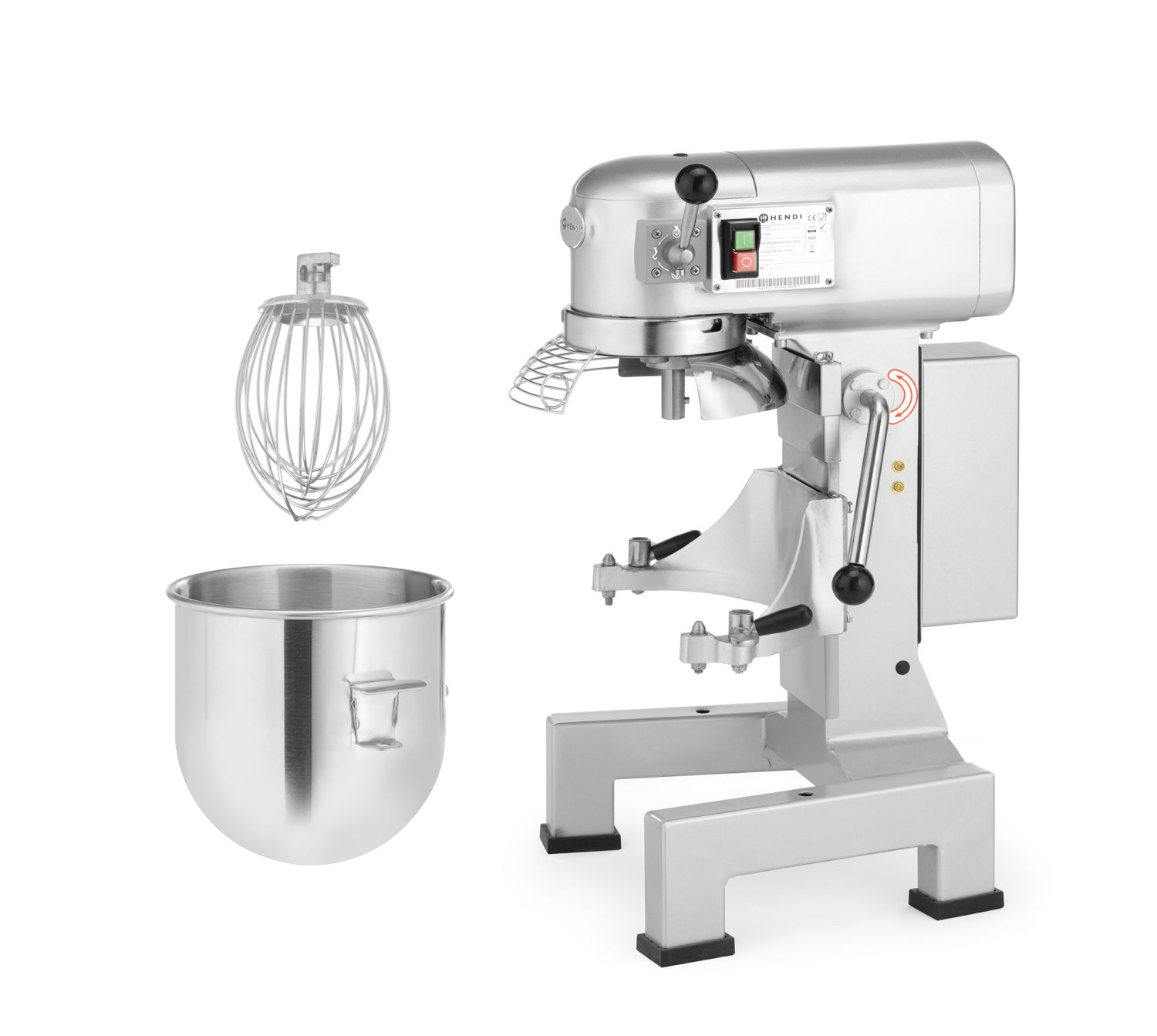 Planetový mixér Kitchen Line, HENDI, Kitchen Line, 10L, 230V/600W, 422x475x(H)710mm 222836