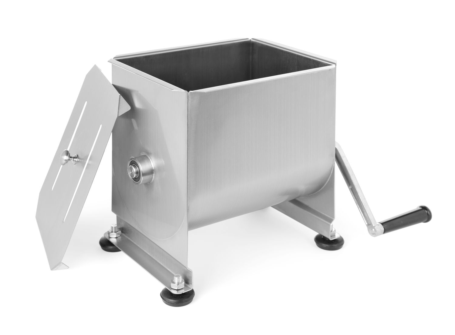 Ruční plnička na klobásy, HENDI, množství masa: 6,5 kg, 10L, 450x230x(H)335mm
