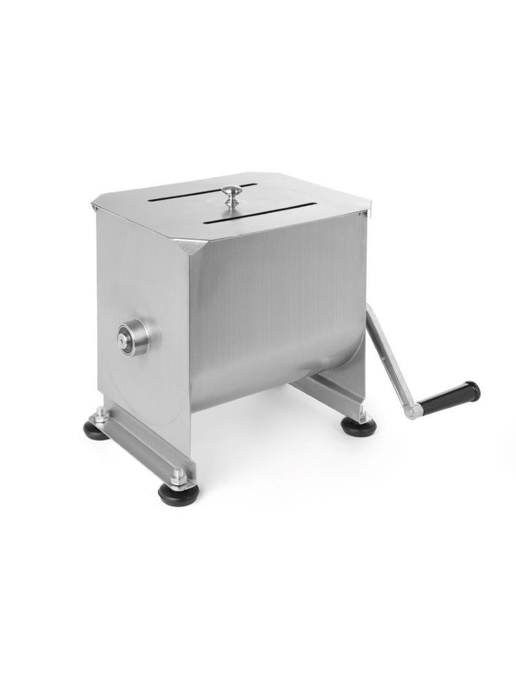 Ruční míchač na náplň do klobás, HENDI, množství masa: 11,7 kg, 20L, 580x250x(H)415mm