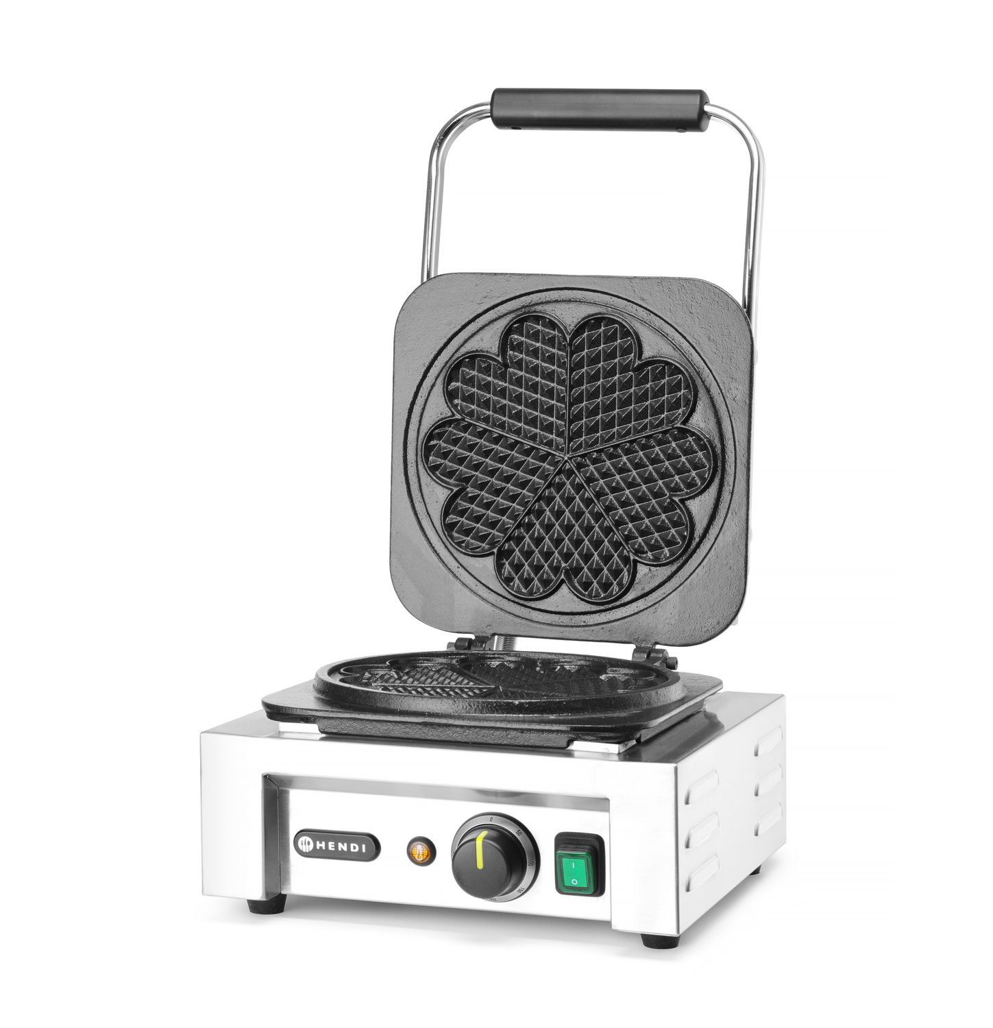 Vaflovač – Srdíčka, HENDI, 230V/2200W, 330x543x(H)251mm 212134