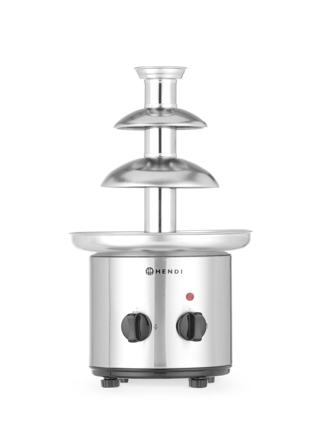 Fontána na čokoládové fondue 3patrová, HENDI, 230V/46W, ⌀215x(H)375mm 274101