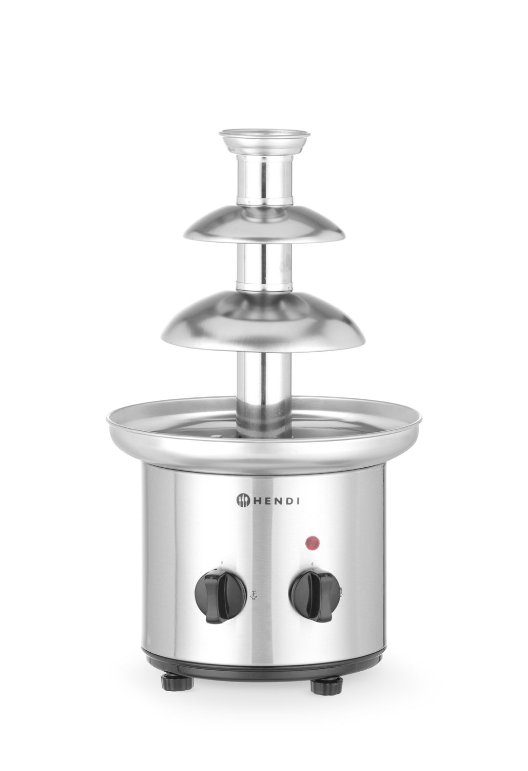 Fontána na čokoládové fondue 3patrová, HENDI, 230V/46W, ⌀215x(H)375mm 274101