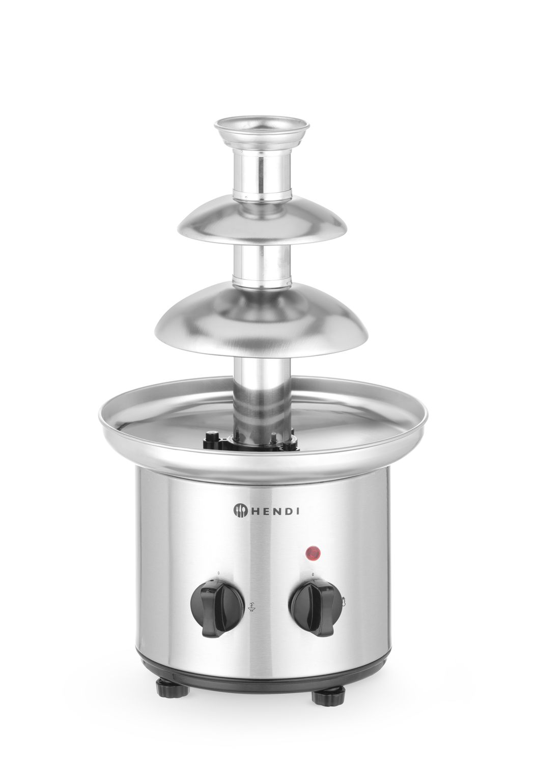 Fontána na čokoládové fondue 3patrová, HENDI, 230V/46W, ⌀215x(H)375mm 274101