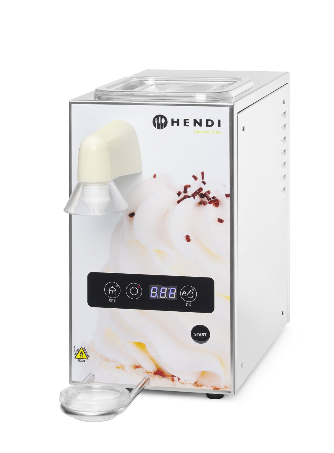Výrobník šlehačky Hendi, 2,5L, Kód: 290934