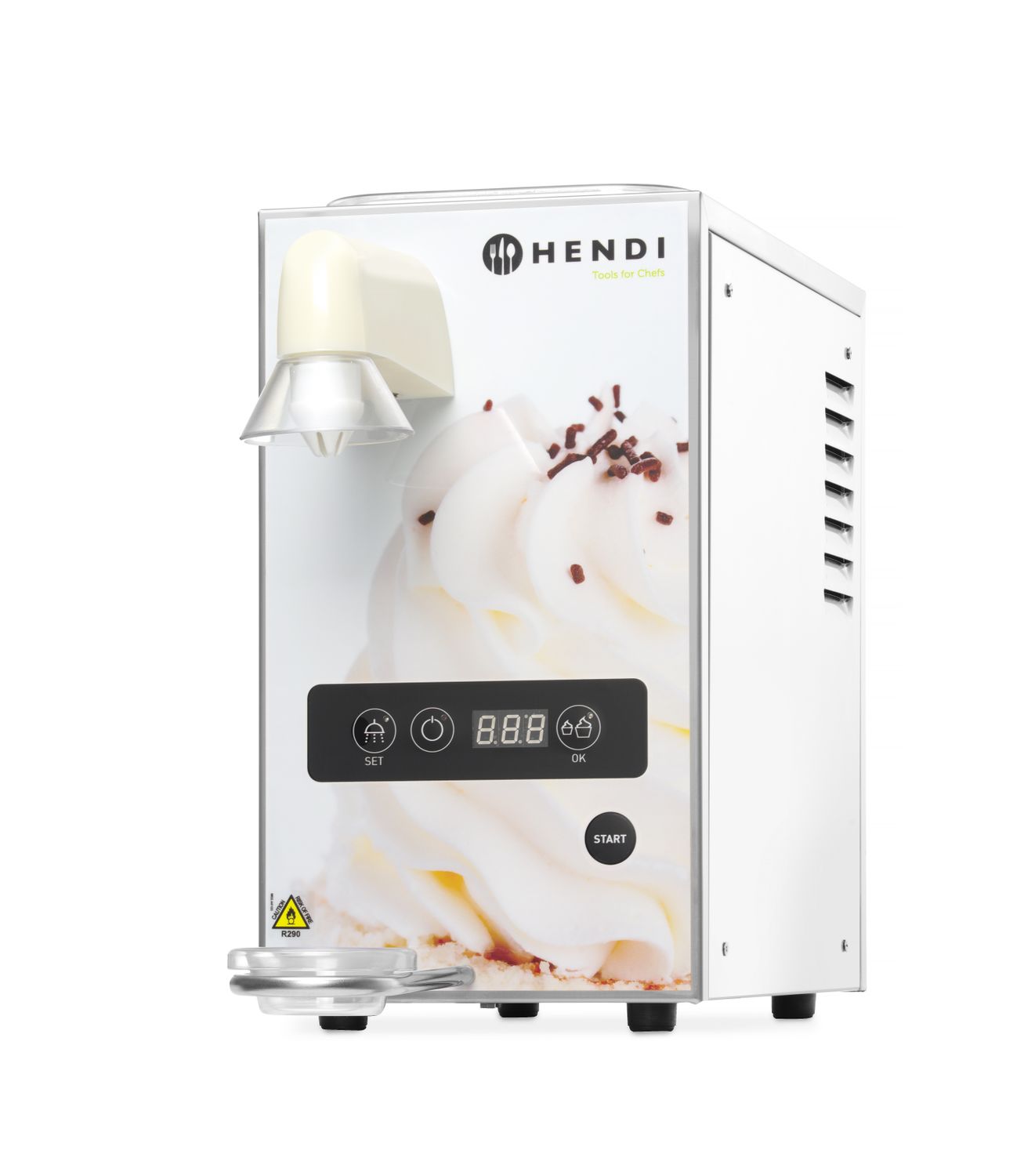 Výrobník šlehačky Hendi, 2,5L, Kód: 290934