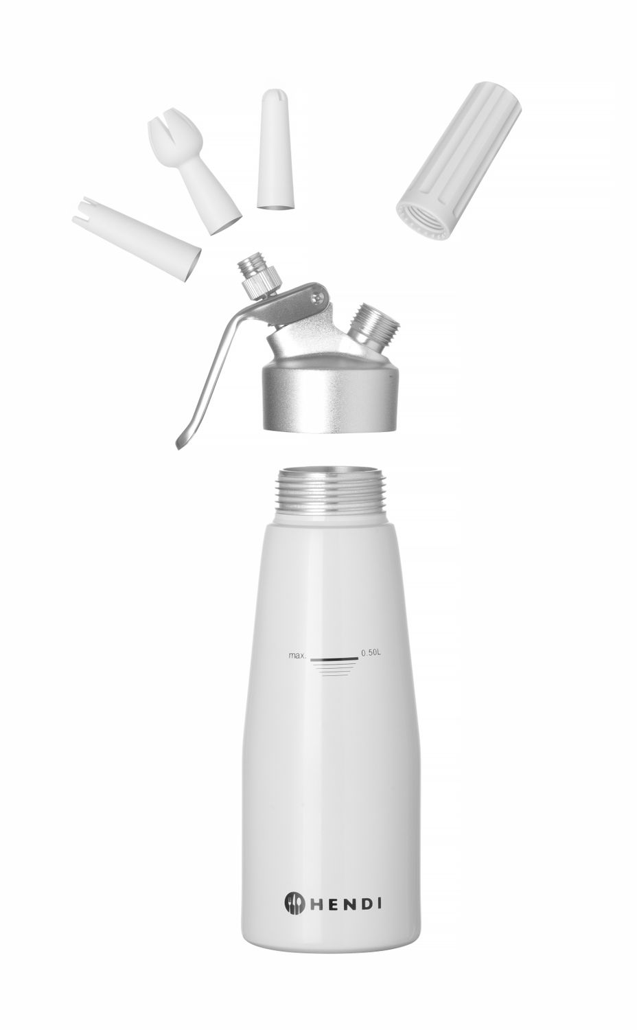 Láhev na šlehačku, HENDI, Kitchen Line, 0,5L, ⌀80x(H)260mm KitchenLine 588369