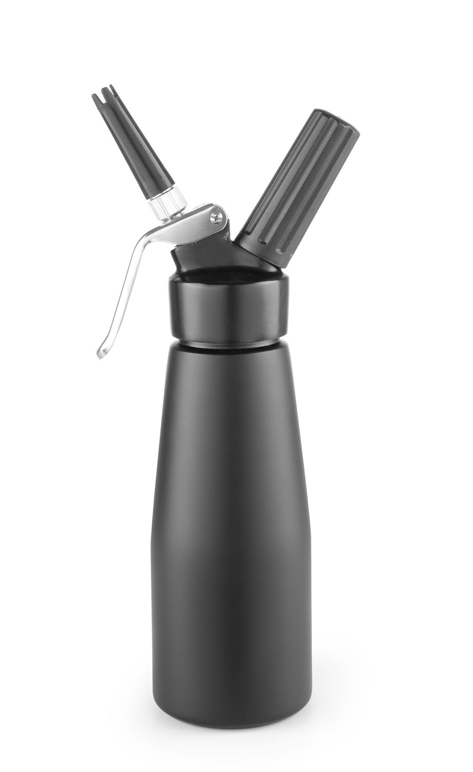 Láhev na šlehačku, HENDI, Kitchen Line, 0,5L, Černá, ⌀80x(H)260mm KitchenLine černá 588420