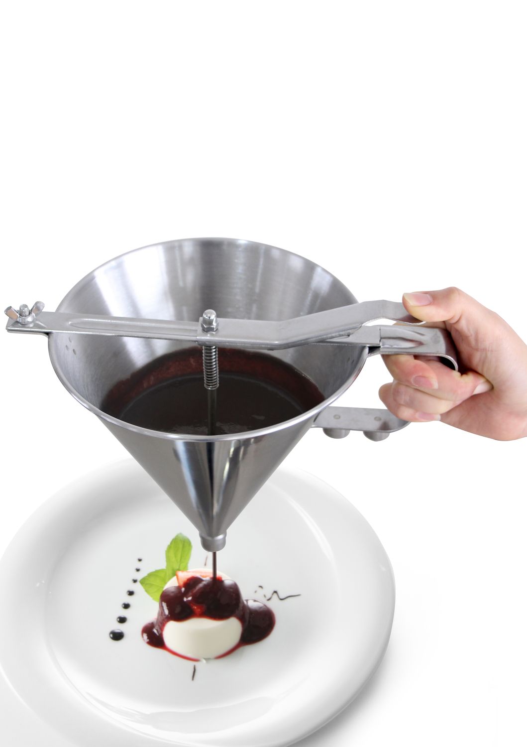 DÁVKOVACÍ TRYCHTÝŘ na omáčky Kitchen Line, HENDI, Kitchen Line, 1,5L, 270x195x(H)270mm KitchenLine 551813