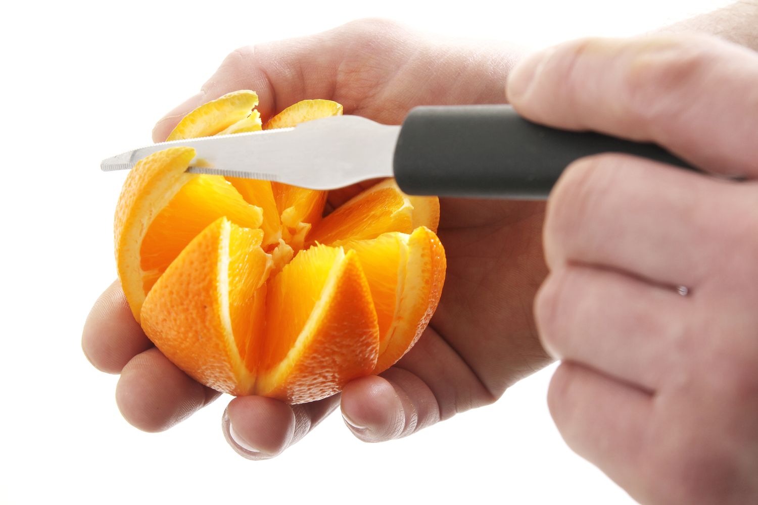 Nůž na loupání citrusů, HENDI, Černá, (L)175mm 856055