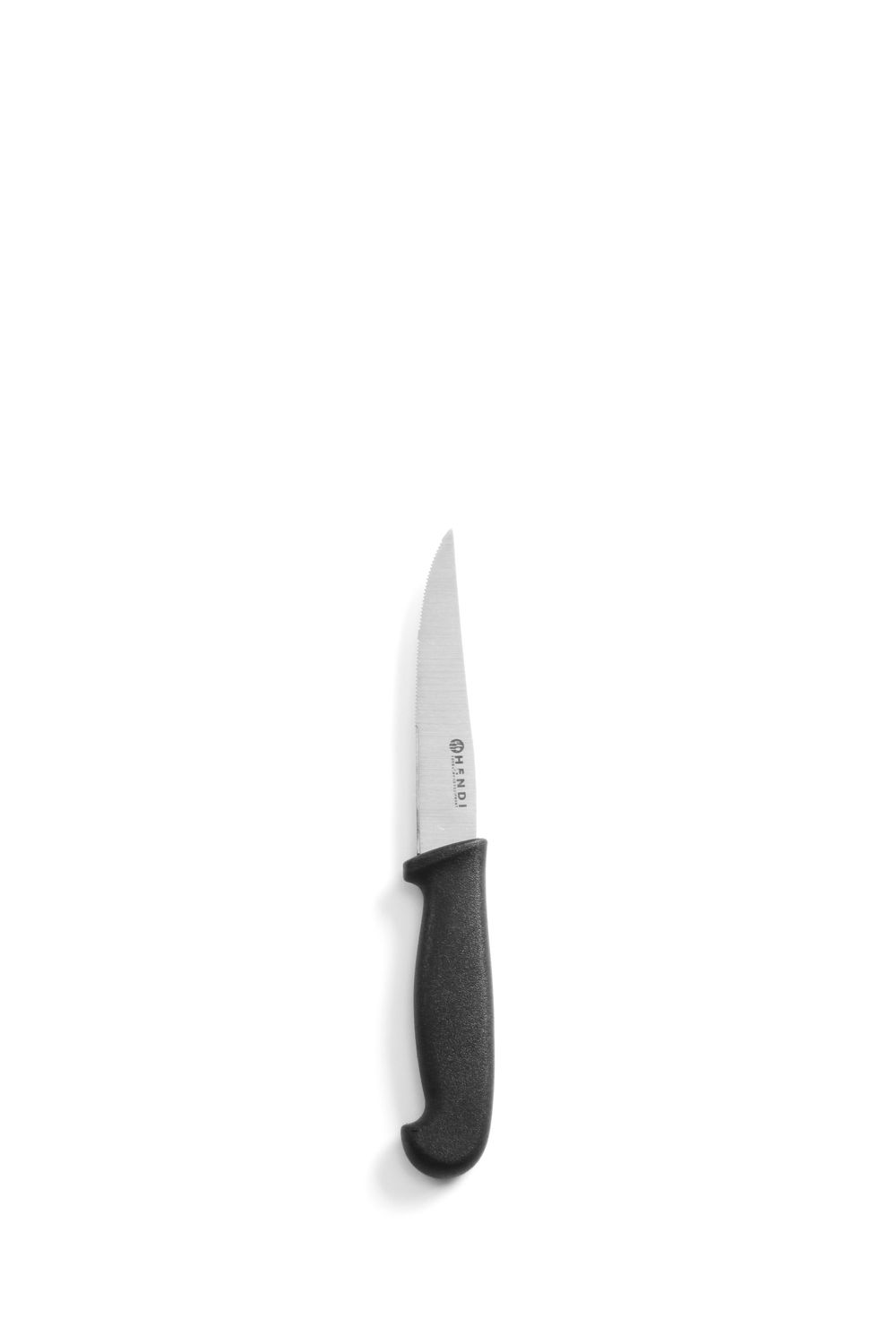 Univerzální nůž, HENDI, zoubkovaný, (L)210mm černý, Kód: 842102