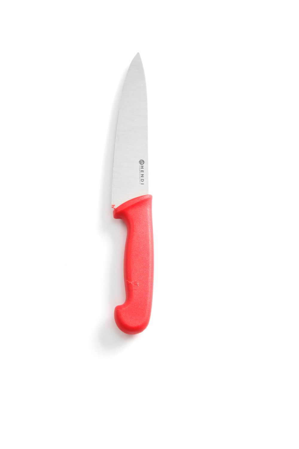 Nože HACCP červené barvy – na syrové maso, HENDI, Červená, (L)320mm červený, Kód: 842621